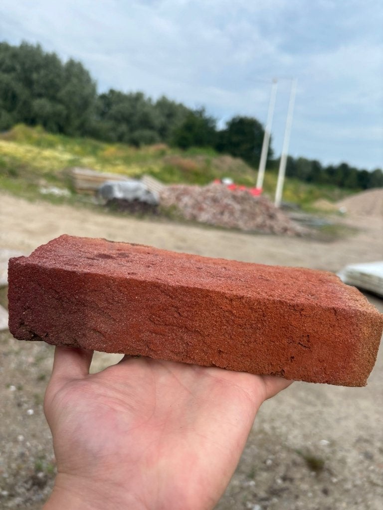 Metselstenen rood, antraciet en grijs, Ophalen, Zo goed als nieuw, Bakstenen