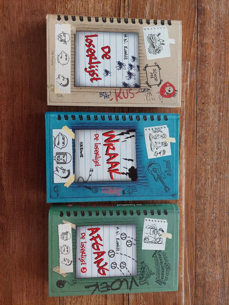 De Loserlijst boekenreeks - H.N. Kowitt (3 delen), Boeken, Ophalen of Verzenden, Zo goed als nieuw