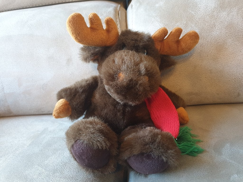 Knuffel - Eland 2, Ophalen of Verzenden, Zo goed als nieuw, Overige typen
