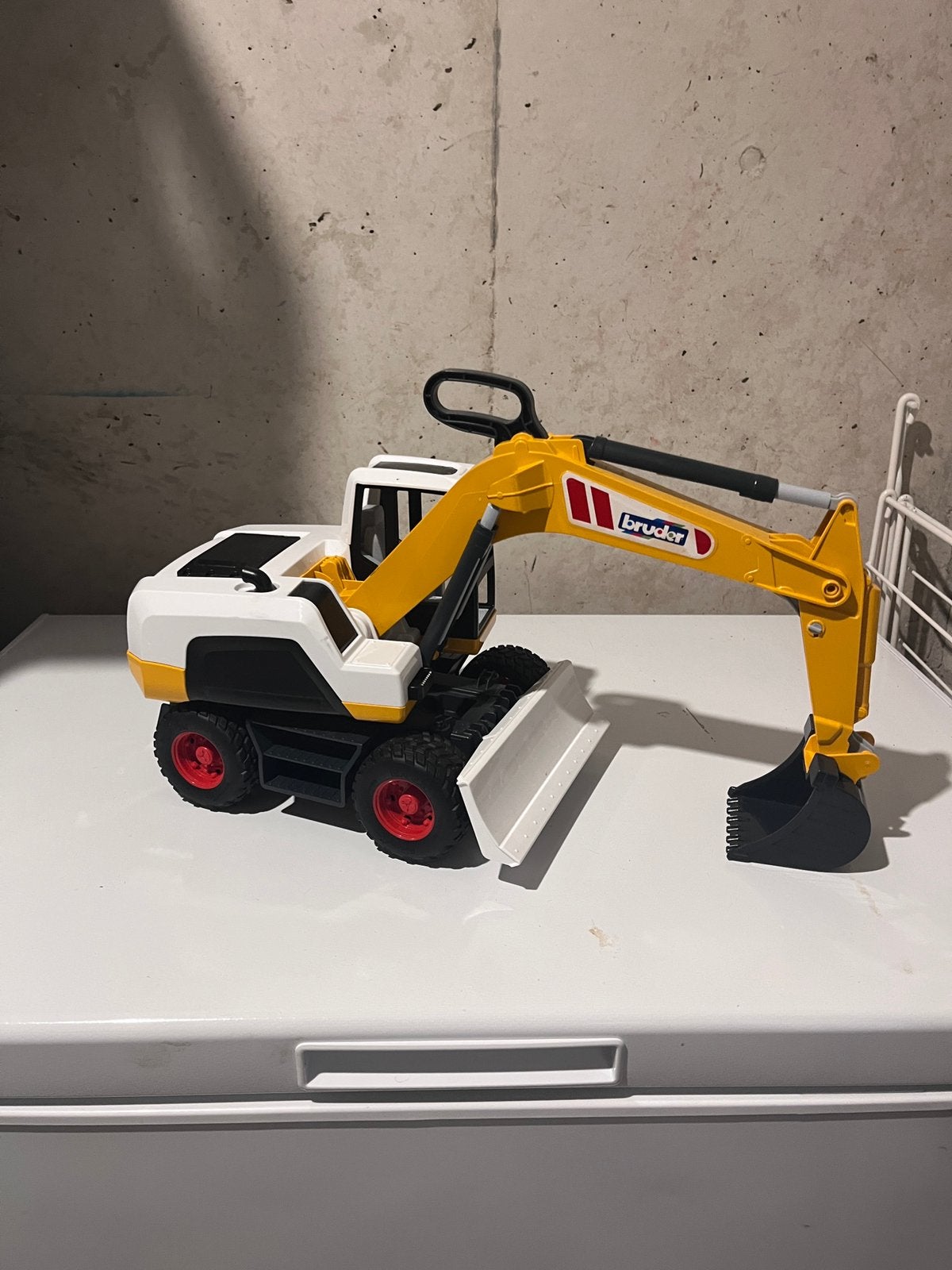 Graafmachine, Ophalen, Zo goed als nieuw