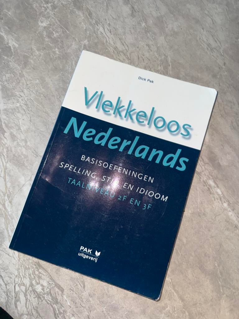 Vlekkeloos Nederlands Basisoefeningen, Ophalen of Verzenden, Alpha, Gelezen, MBO