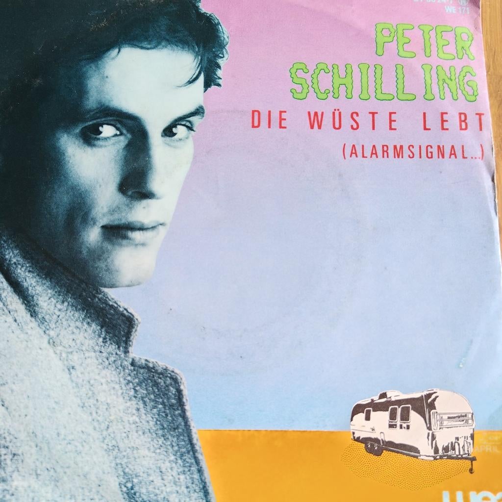 Peter Schilling - Die Wüste Lebt (Alarmsignal...) Vinyl, Fotohoes, Ophalen of Verzenden, Gebruikt