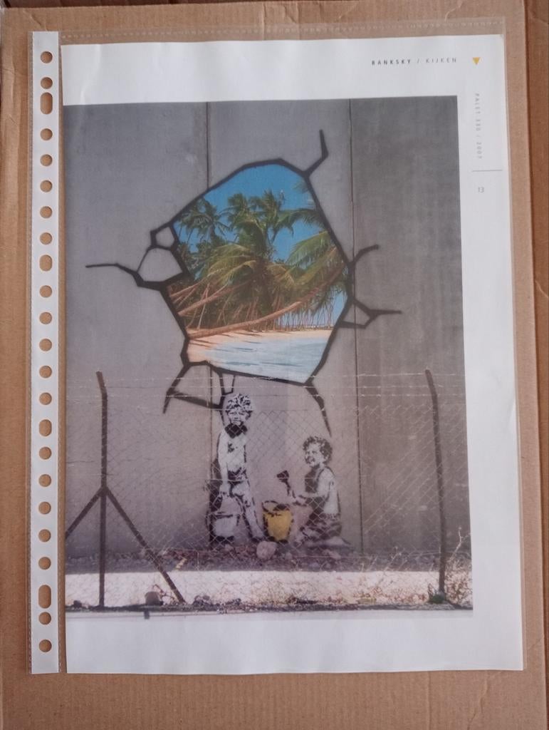 Banksy artikel 2007, Ophalen of Verzenden, 1980 tot heden, Tijdschrift