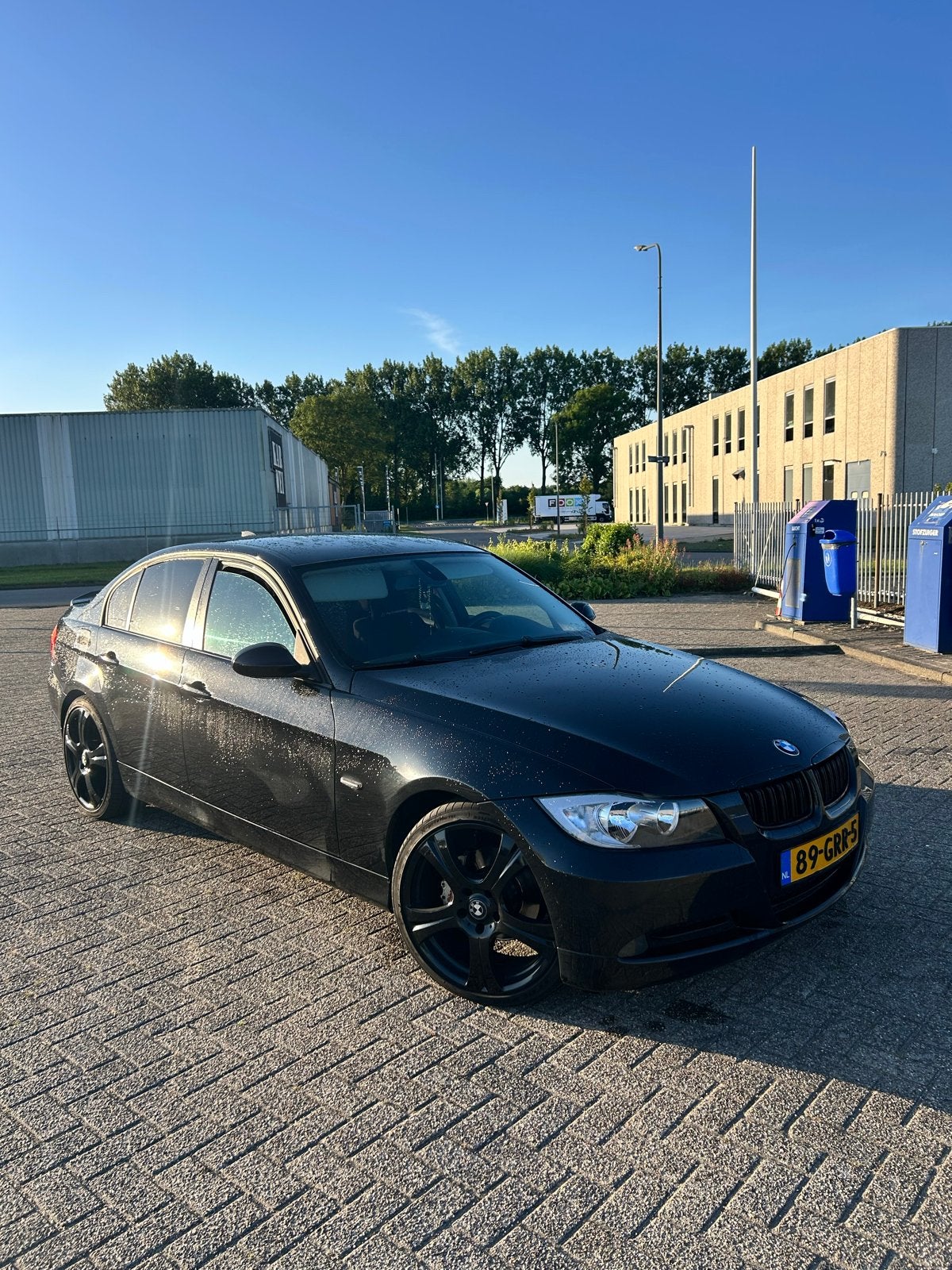 BMW 3-Serie 1.6 I 316 90KW 2008 Zwart, Auto's, 4 cilinders, Origineel Nederlands, Handgeschakeld, Particulier