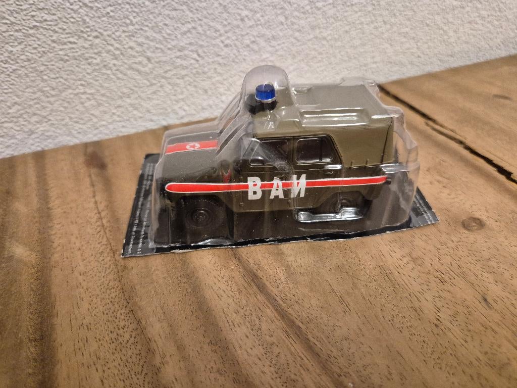 UAZ 469 ВАИ DeAGOSTINI 1:43 Diecast, Overige merken, DeAGOSTINI, Auto, DeAGOSTINI