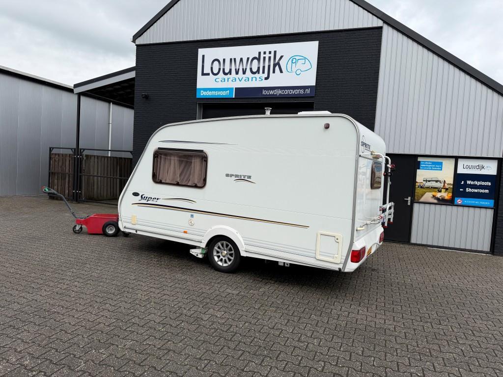 SPRITE Super 390 ’04 (Mover, Enkele bedden), Caravans en Kamperen, Rondzit, Tot en met 2, Bedrijf, 750 - 1000 kg