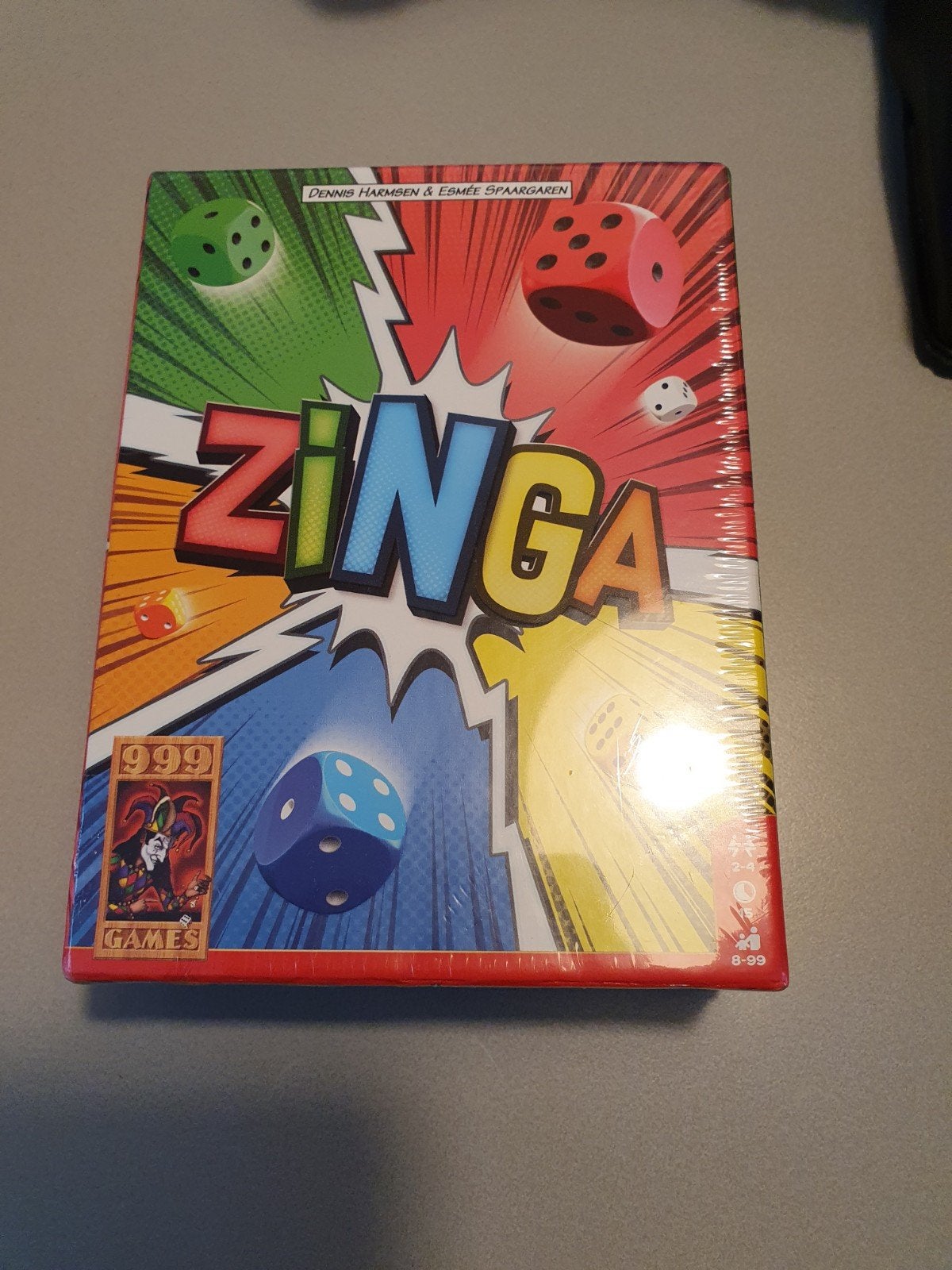 spel ZINGA, Ophalen