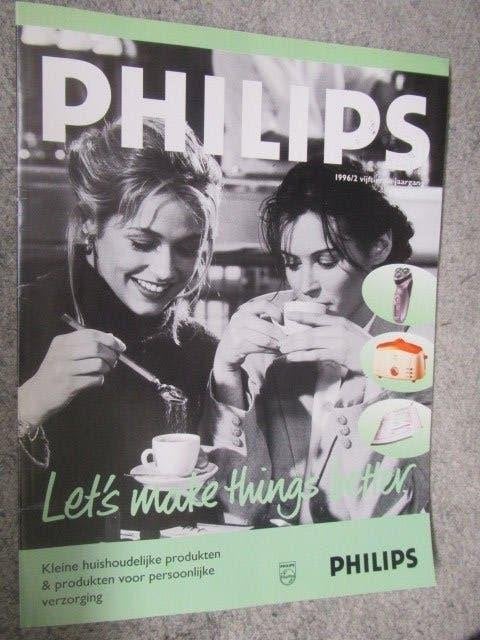 Philips Catalogus 1996/2 Huishoudelijke en Pers. Verzorging, Ophalen of Verzenden, Zo goed als nieuw, Philips, Catalogus