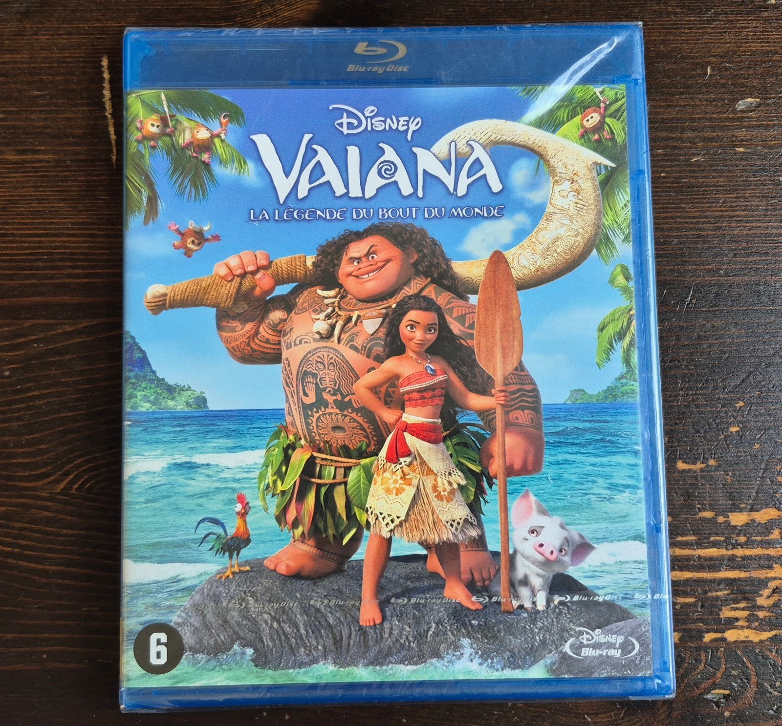Vaiana blu-ray sealed, Ophalen of Verzenden, Nieuw in verpakking