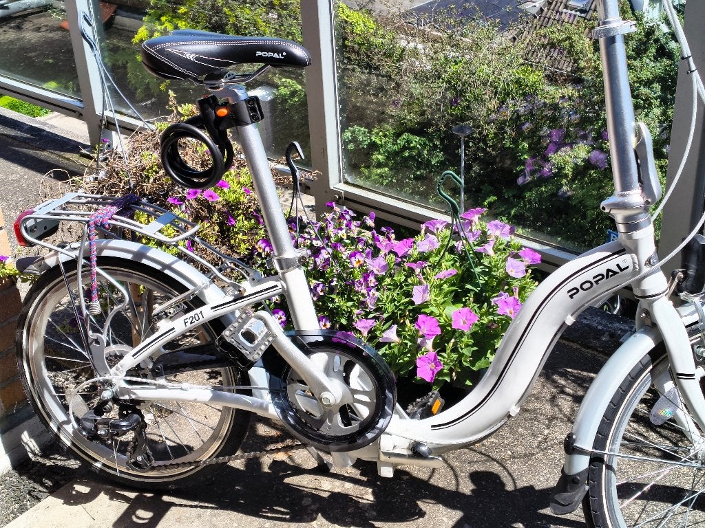 Nette Popal F201 vouwfiets, Fietsen en Brommers, 20 inch of meer, Gebruikt, Velgrem, Versnellingen