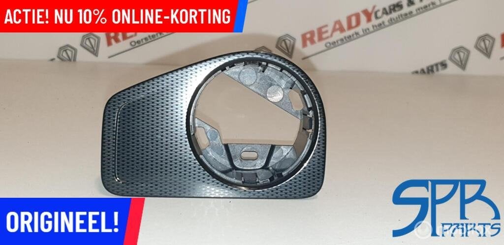 GOLF 7 7.5 LICHTSCHAKELAAR OMRANDING carbon hoogglans zwart, Auto-onderdelen, Volkswagen, Nieuw, Ophalen of Verzenden