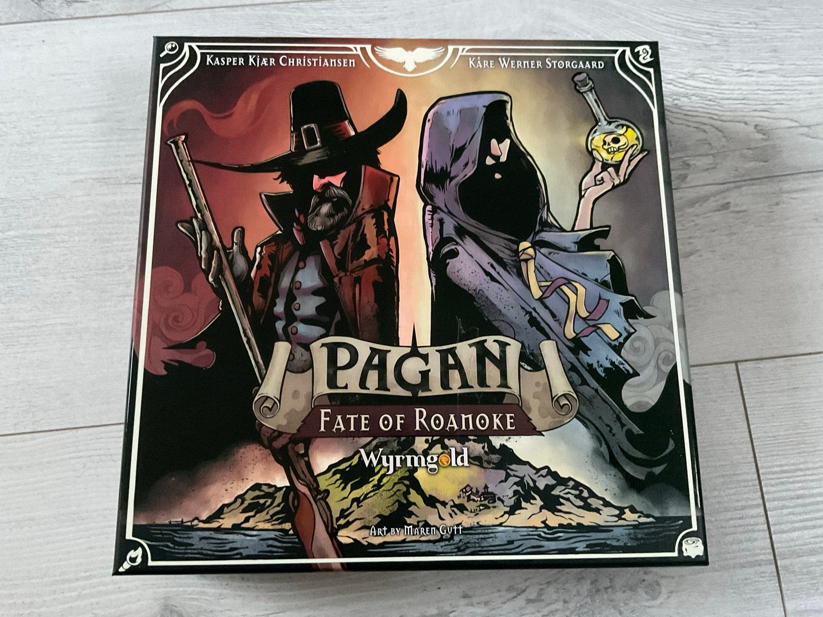 Pagan: Fate of Roanoke - All-in 2nd edition KS Pledge, Een of twee spelers, Ophalen of Verzenden, Zo goed als nieuw