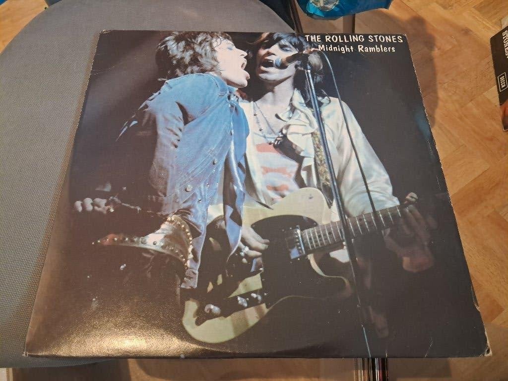 Rolling Stones - Midnight Ramblers - Zeldzame Dubbel-LP, Verzenden, Zo goed als nieuw, 12 inch, Poprock