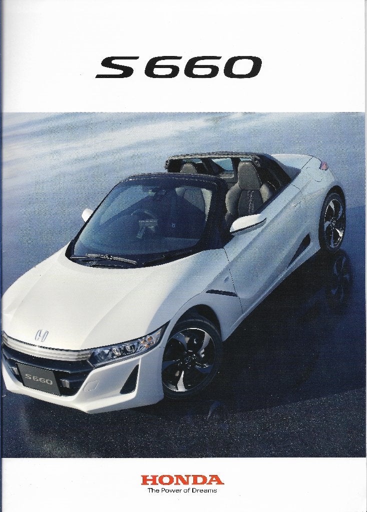Honda S600 cabrio/roadster folders, Ophalen of Verzenden, Gelezen, Honda