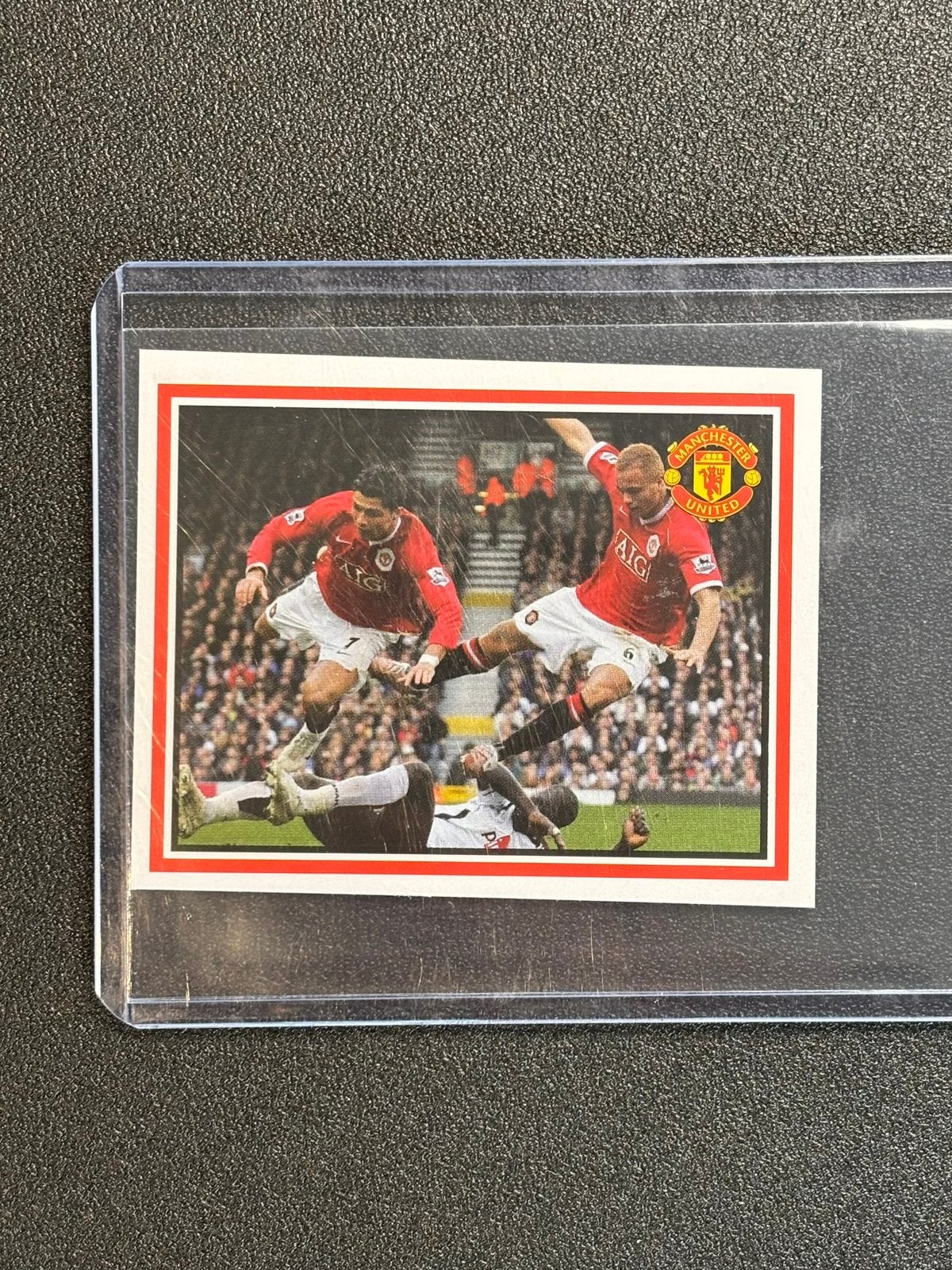 Cristiano Ronaldo 2007 Panini Manchester United sticker K, Ophalen of Verzenden, Nieuw, Plaatje