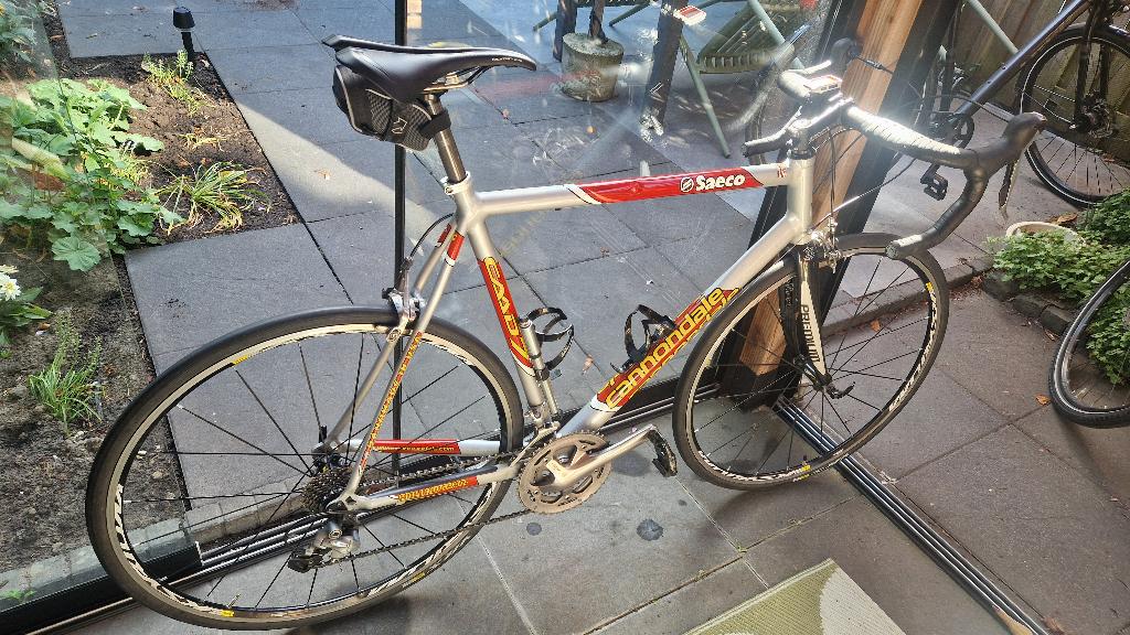 Cannondale Saeco racefiets, 28 inch, Gebruikt, Aluminium, 57 tot 61 cm