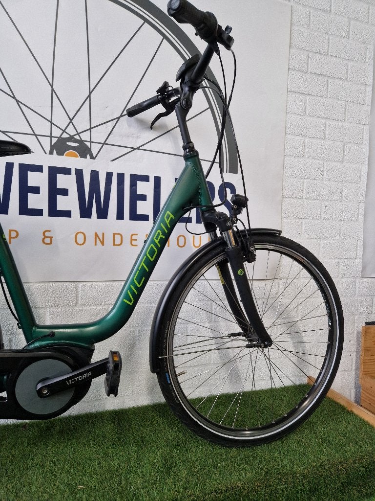 Victoria E-Trekking 5.9 Bosch E-bike Dames 28" 52cm N7, Velgrem, Versnellingen, Zo goed als nieuw, 50 tot 53 cm