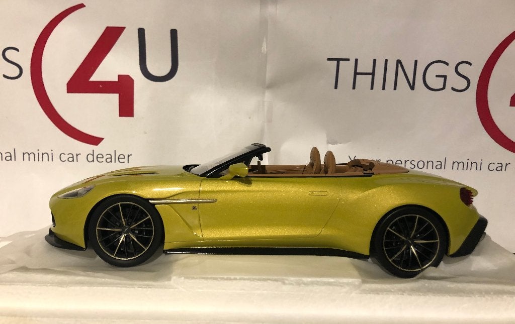 True Scale 1:18 Aston Martin Vanquish Zagato Volante cabrio, Ophalen of Verzenden, Nieuw, Auto, Overige merken