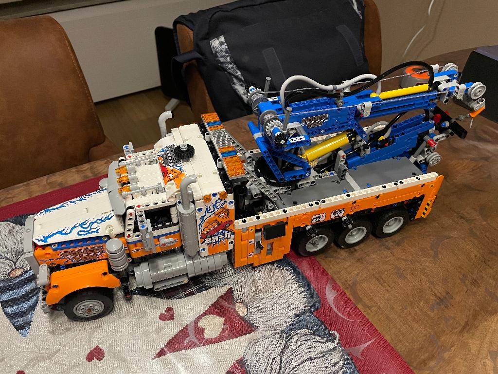 42128 robuuste sleepwagen / lego Technic, Ophalen, Compleet, Lego, Zo goed als nieuw