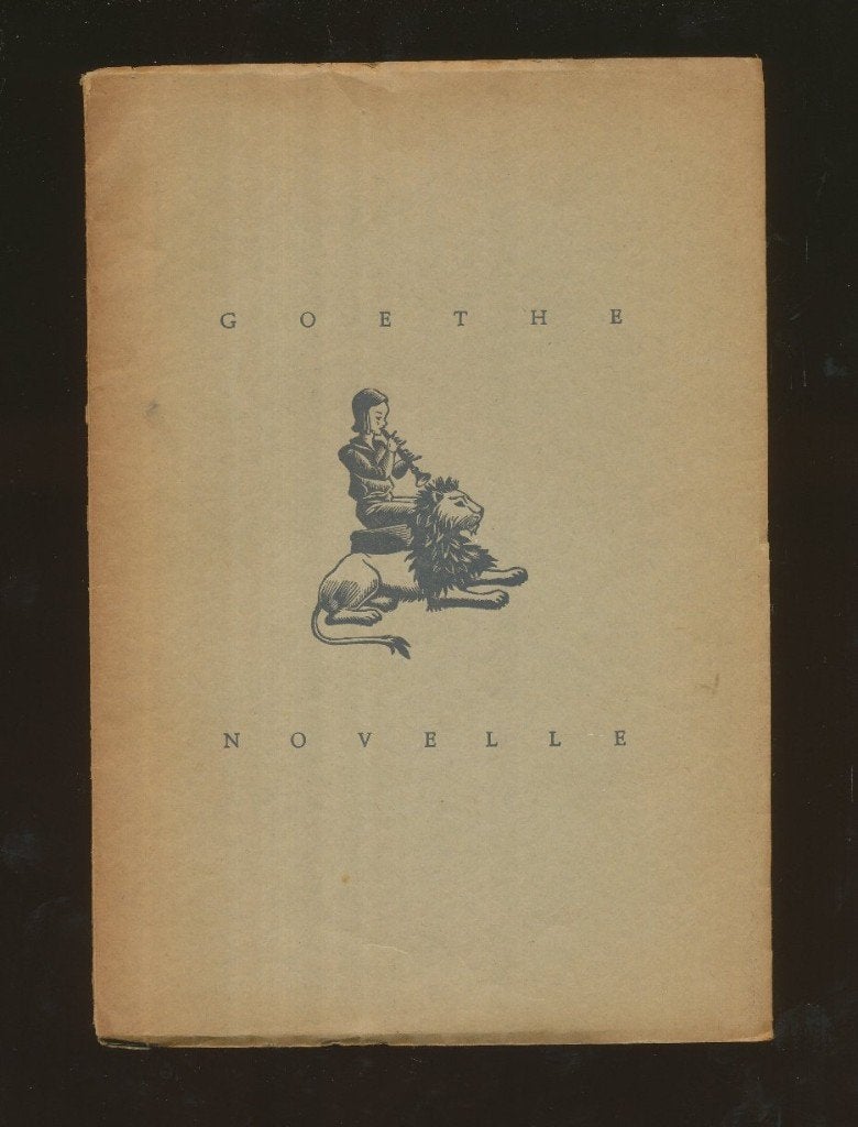 GOETHE: Goethe novelle. Houtgravures H.B. Voss, Gelezen, Ophalen of Verzenden, Goethe, Nederland