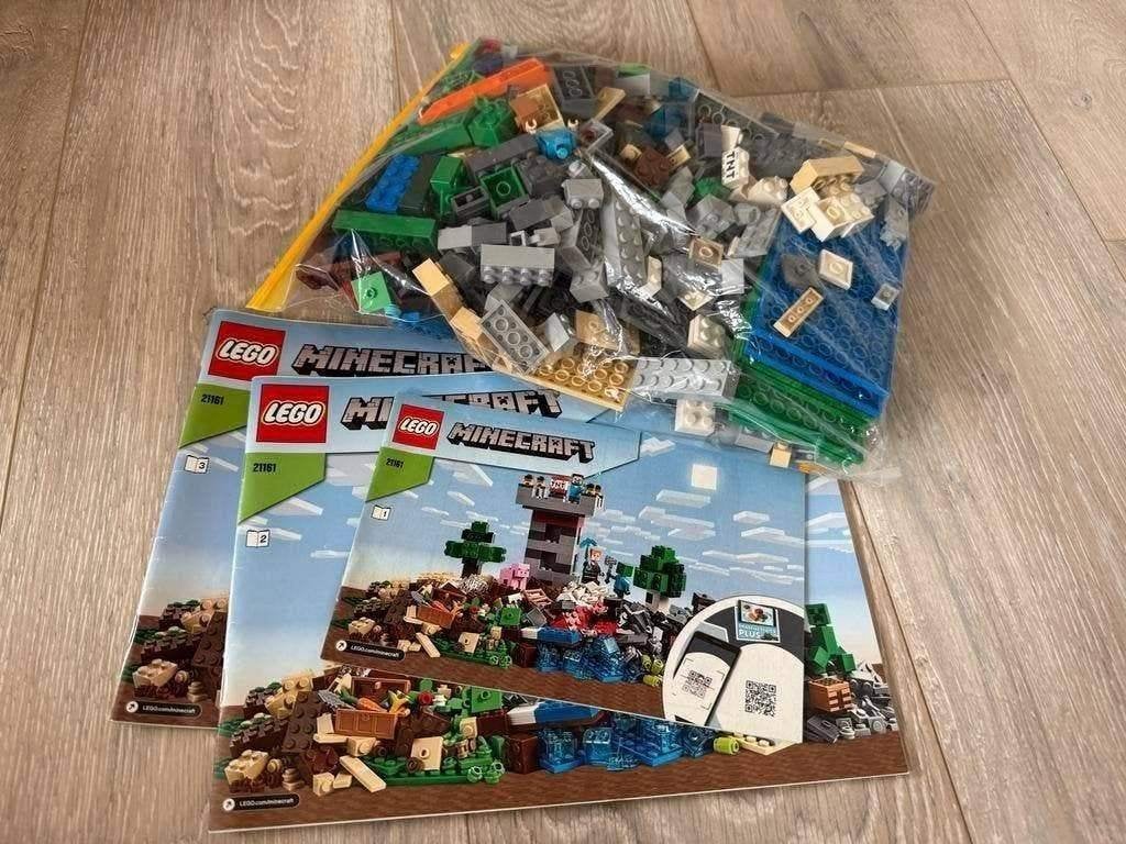 LEGO Minecraft 21161 De Knutselbox 3.0, Kinderen en Baby's, Ophalen of Verzenden, Gebruikt