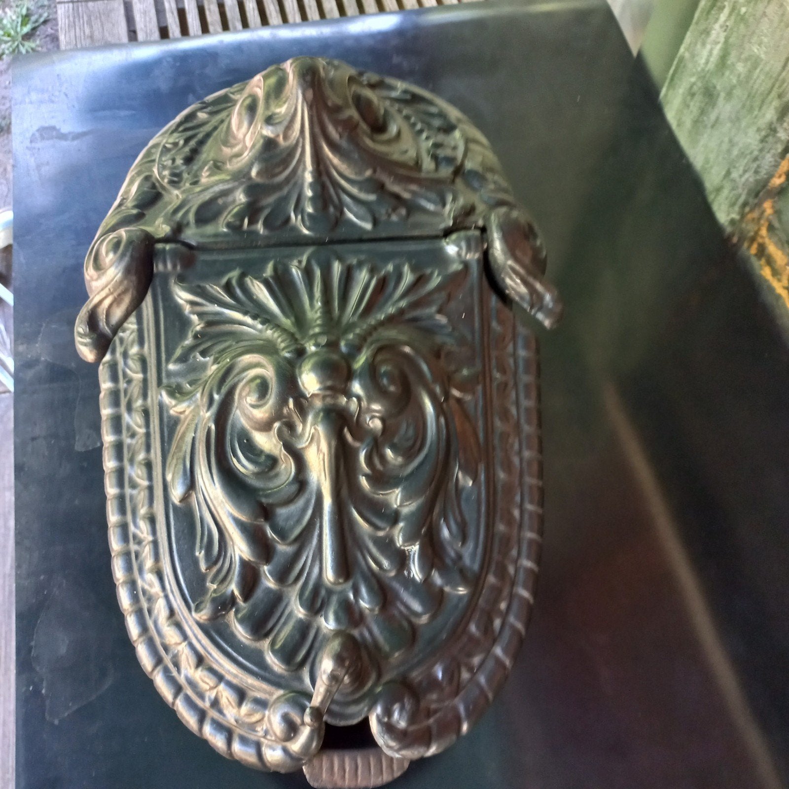 kolenkit,kolenbak,gietijzeren plantenbak,decoratie, Ophalen
