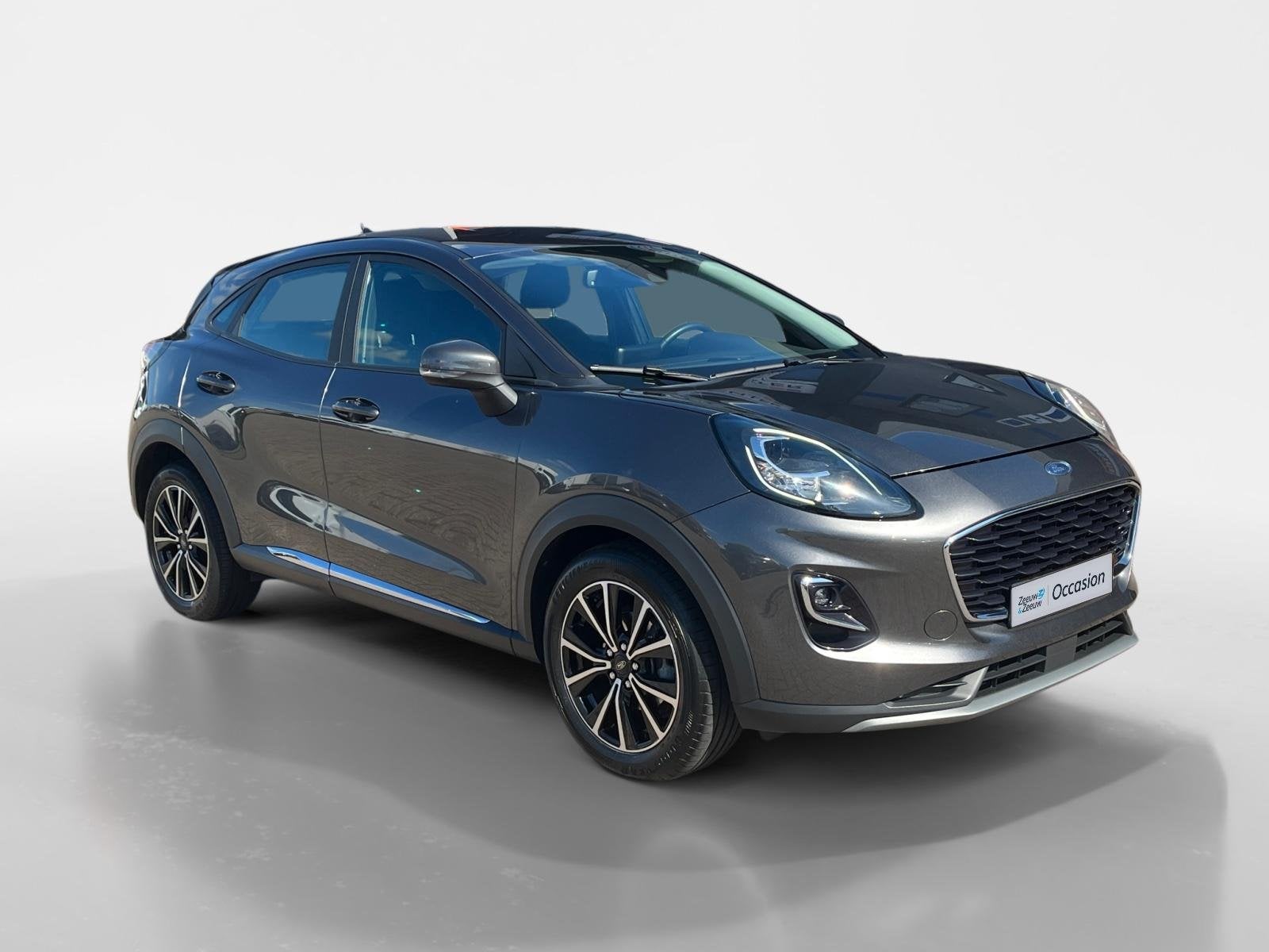 Ford Puma 1.0 EcoBoost Hybrid Titanium | Dealer Onderhouden, Auto's, Ford, Voorwielaandrijving, 12 maanden, Bedrijf, Traction-control