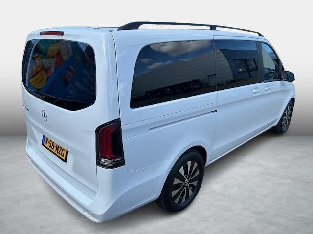 Mercedes-Benz EQV 300 L2 90kWh DC | Stoelverwarming | Rijass, Auto's, Gebruikt, Zwart, 204 pk, Geïmporteerd