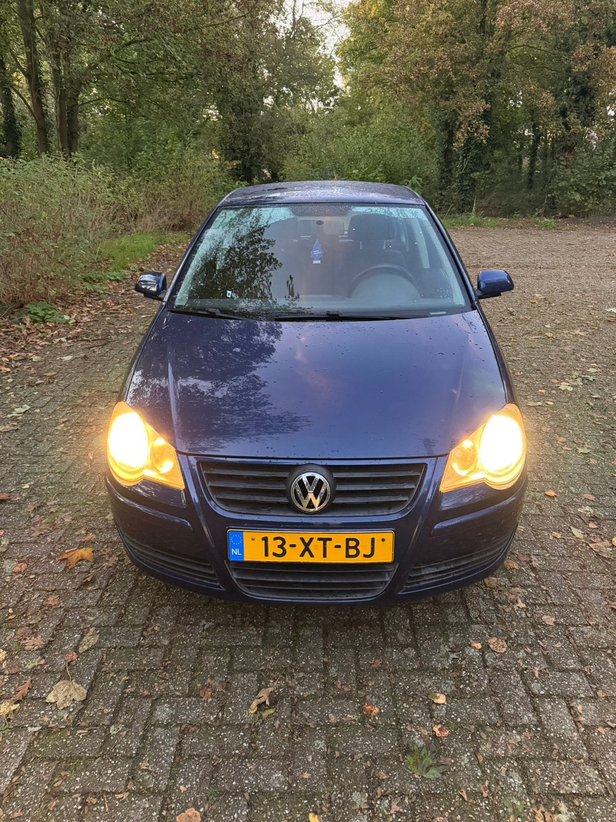 Volkswagen Polo 1.4 2007 5D/Riem vv/carplay/AC/Trekhaak/NAP., Voorwielaandrijving, 40 €/maand, 4 cilinders, Blauw
