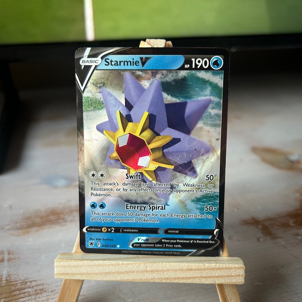 Starmie V, Ophalen of Verzenden, Nieuw, Losse kaart, Foil