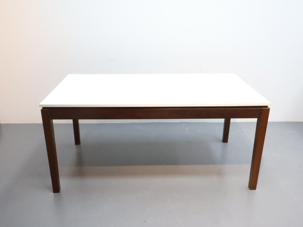 Vintage Martin Visser eettafel voor Spectrum - Wengé/Melamin, Gebruikt, ., Spectrum, Vijf personen of meer
