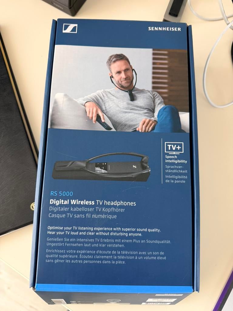 Sennheiser hoofdtelefoon, Ophalen of Verzenden, Zo goed als nieuw, Sennheiser, Draadloos