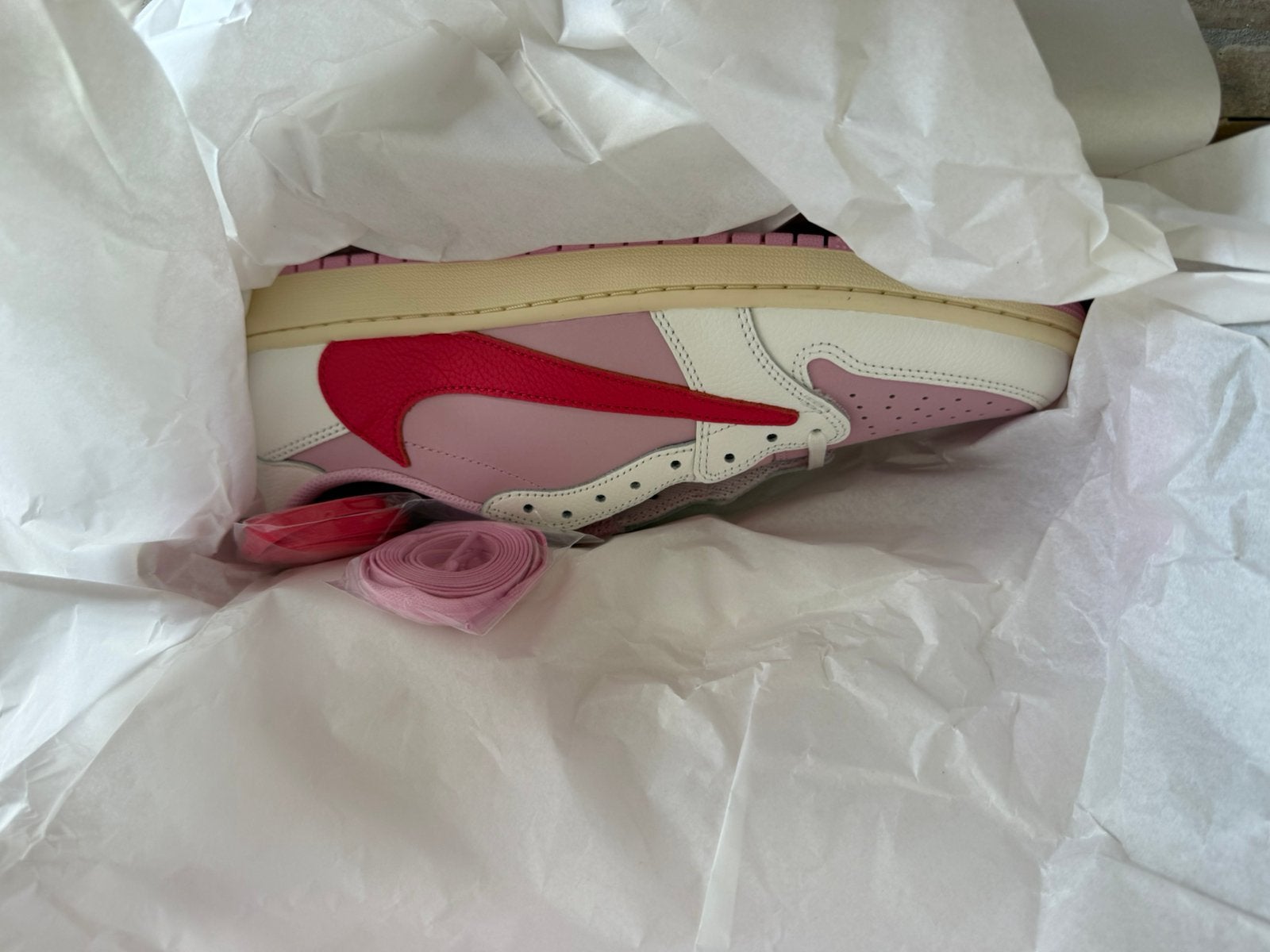 Nieuwe Travis Scott x Air Jordan 1 Low OG SP 46, Ophalen, Nieuw, Overige kleuren