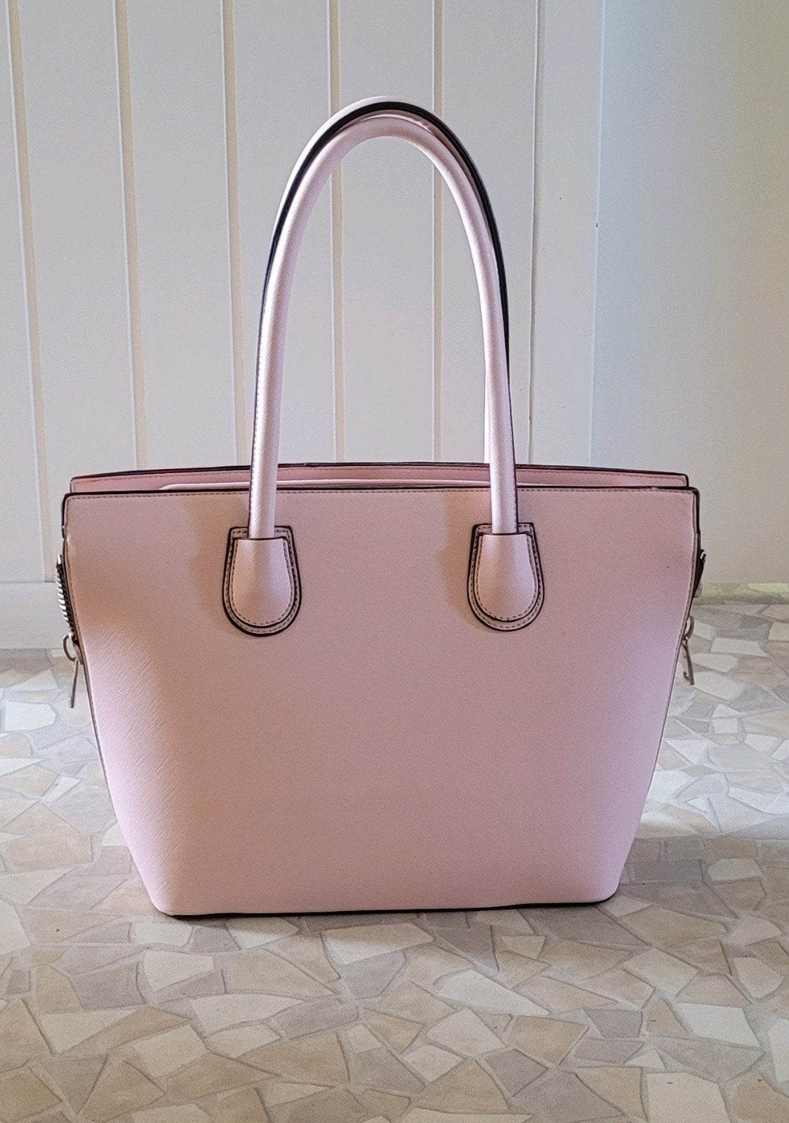 Ruime roze tas, Ophalen, Zo goed als nieuw, Roze, Handtas