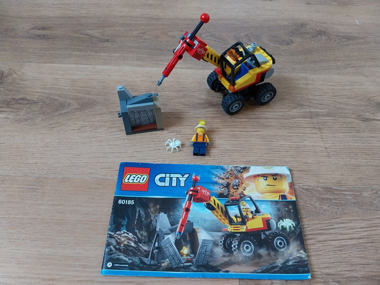 lego 60185 mijnbouw splitter, Kinderen en Baby's, Ophalen of Verzenden