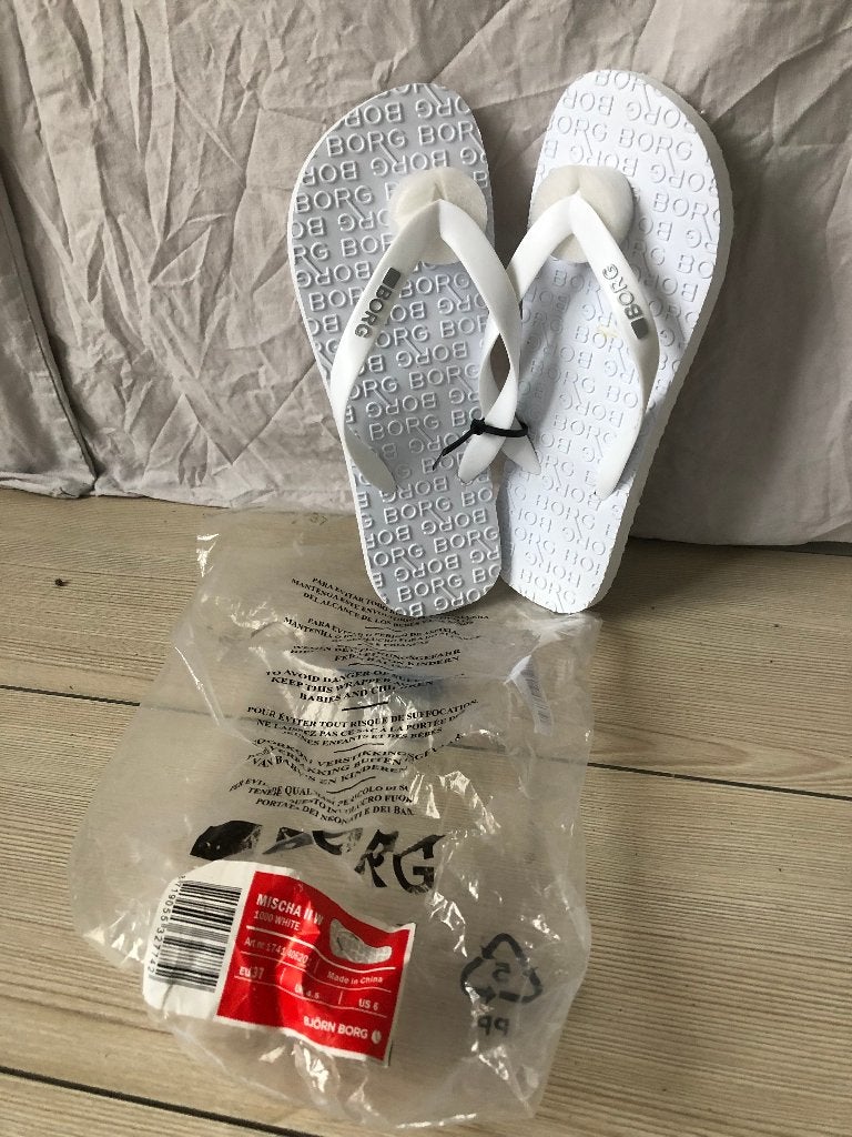 teenSlippers zwart ipanama 37 bjorn borg 37 uk 4,5 us 6 wit, Meisje, Ipanema, Schoenen, Nieuw