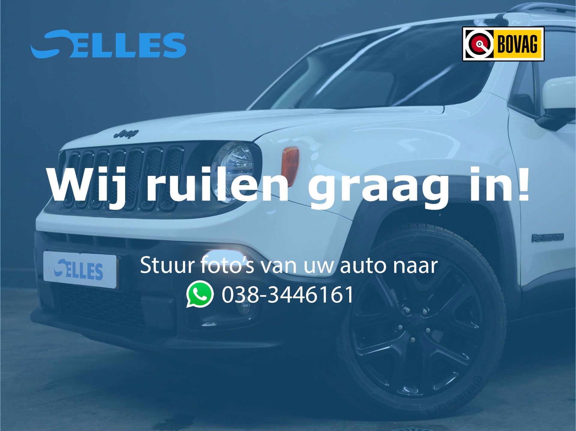Jeep Renegade 1.4 Night Eagle II Limited | Automaat | Adapti, Auto's, Stof, Gebruikt, 4 cilinders, Wit