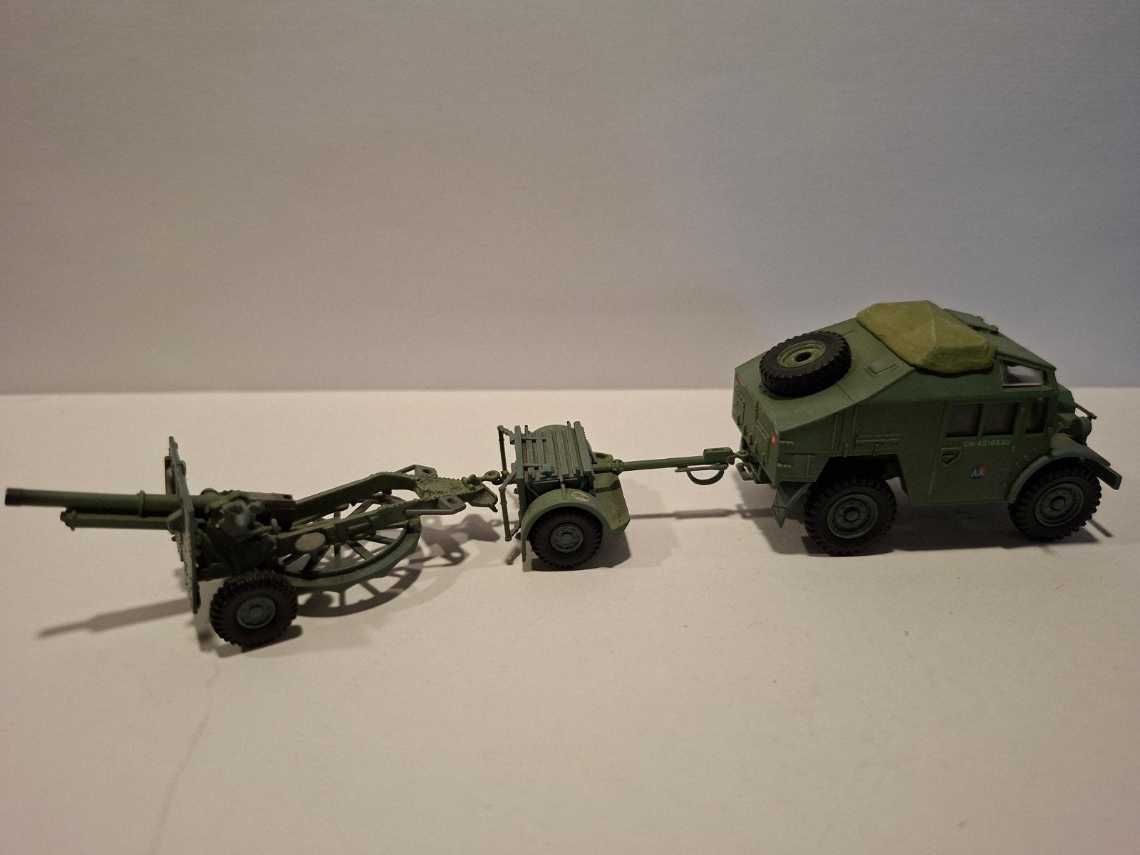 Hobbymaster Quad Gun Tractor, Ophalen of Verzenden