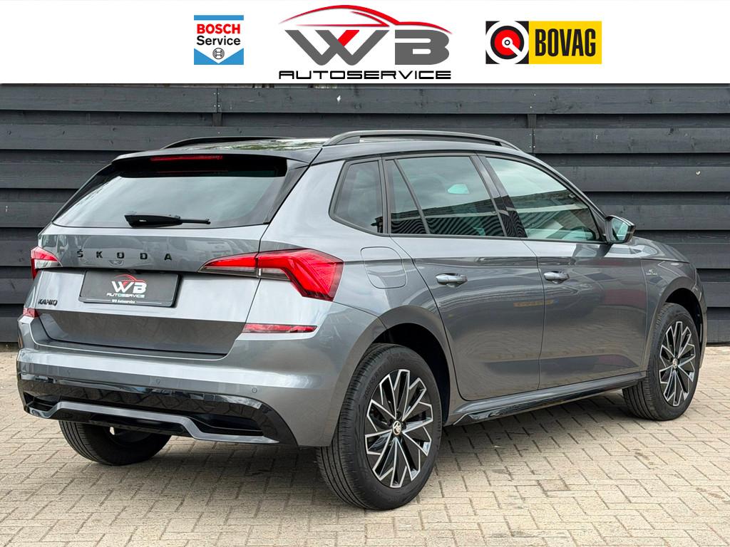 Skoda Kamiq 1.5 TSI ACT Sportline Monte Carlo I Pano I Camer, Auto's, Stof, Zwart, 150 pk, Origineel Nederlands