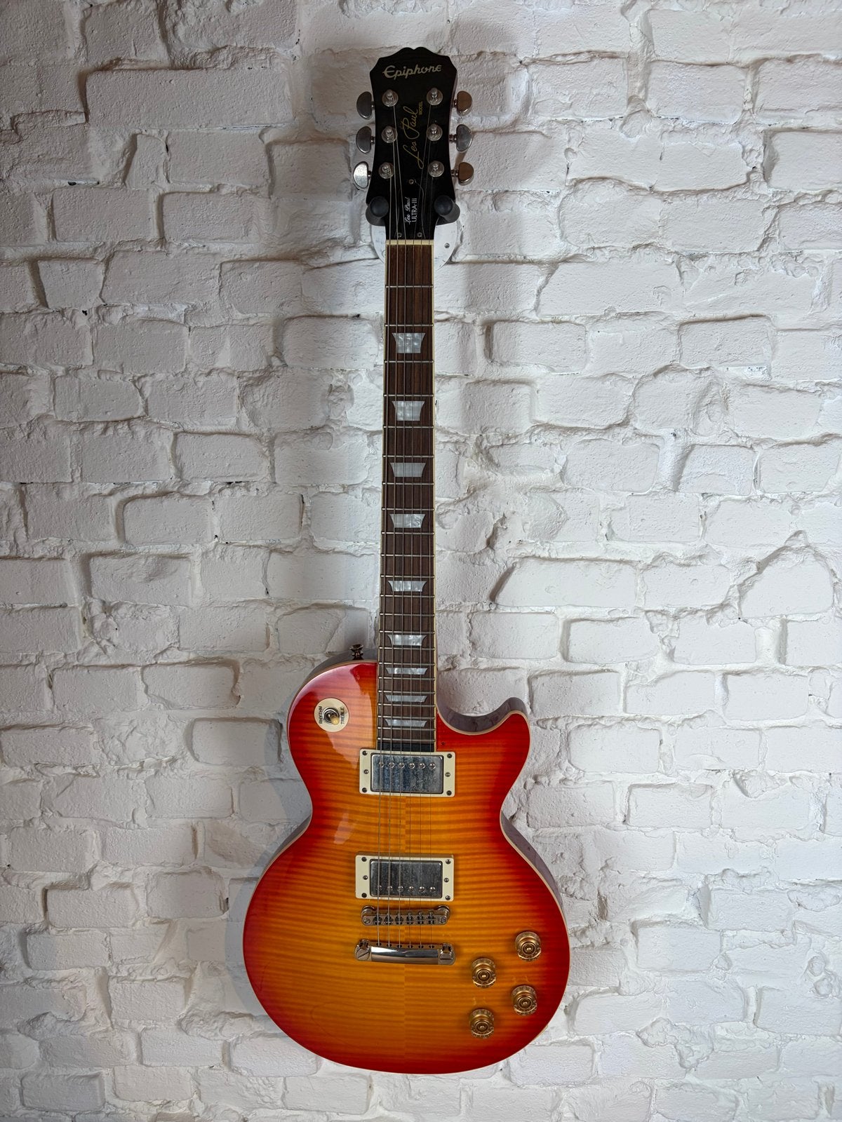 Epiphone Les Paul Ultra III - Prachtige elektrische gitaar, Gebruikt, Epi, Epiphone, Ophalen of Verzenden