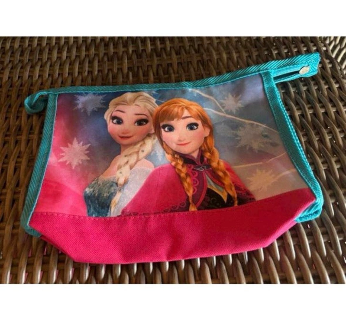 Frozen make-up tasje/etui - Elsa & Anna, Ophalen of Verzenden, Roze, Softcase