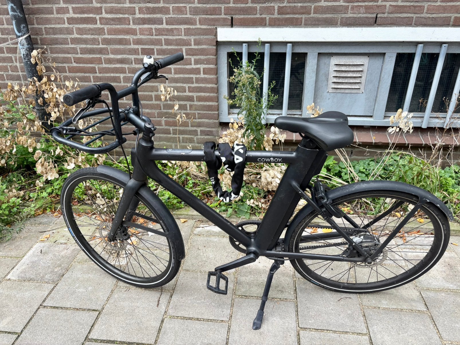 Cowboy 3 (Zwart) incl. voorrek, comfort-stuur & ART2 sloten, Ophalen, Gebruikt, 50 km per accu of meer, 55 tot 59 cm