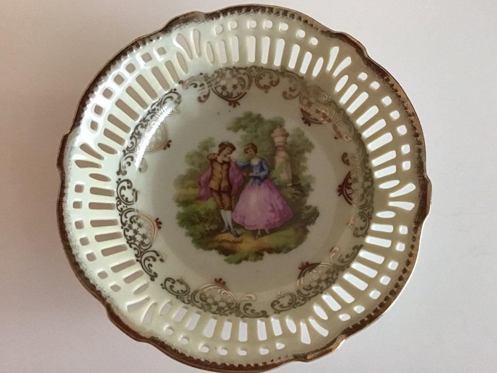.G.& Z. Handelsmerk - schaaltje bonbonnière – vintage, Ophalen of Verzenden
