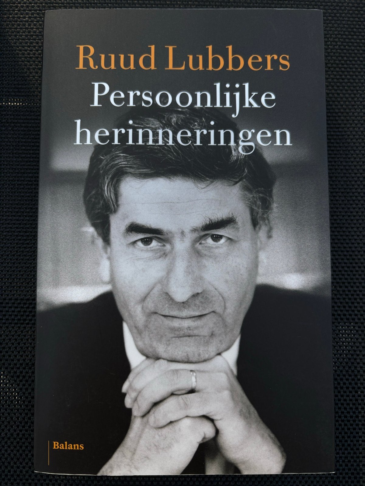 Ruud Lubbers - Persoonlijke herinneringen, Ophalen of Verzenden, Zo goed als nieuw, Politiek