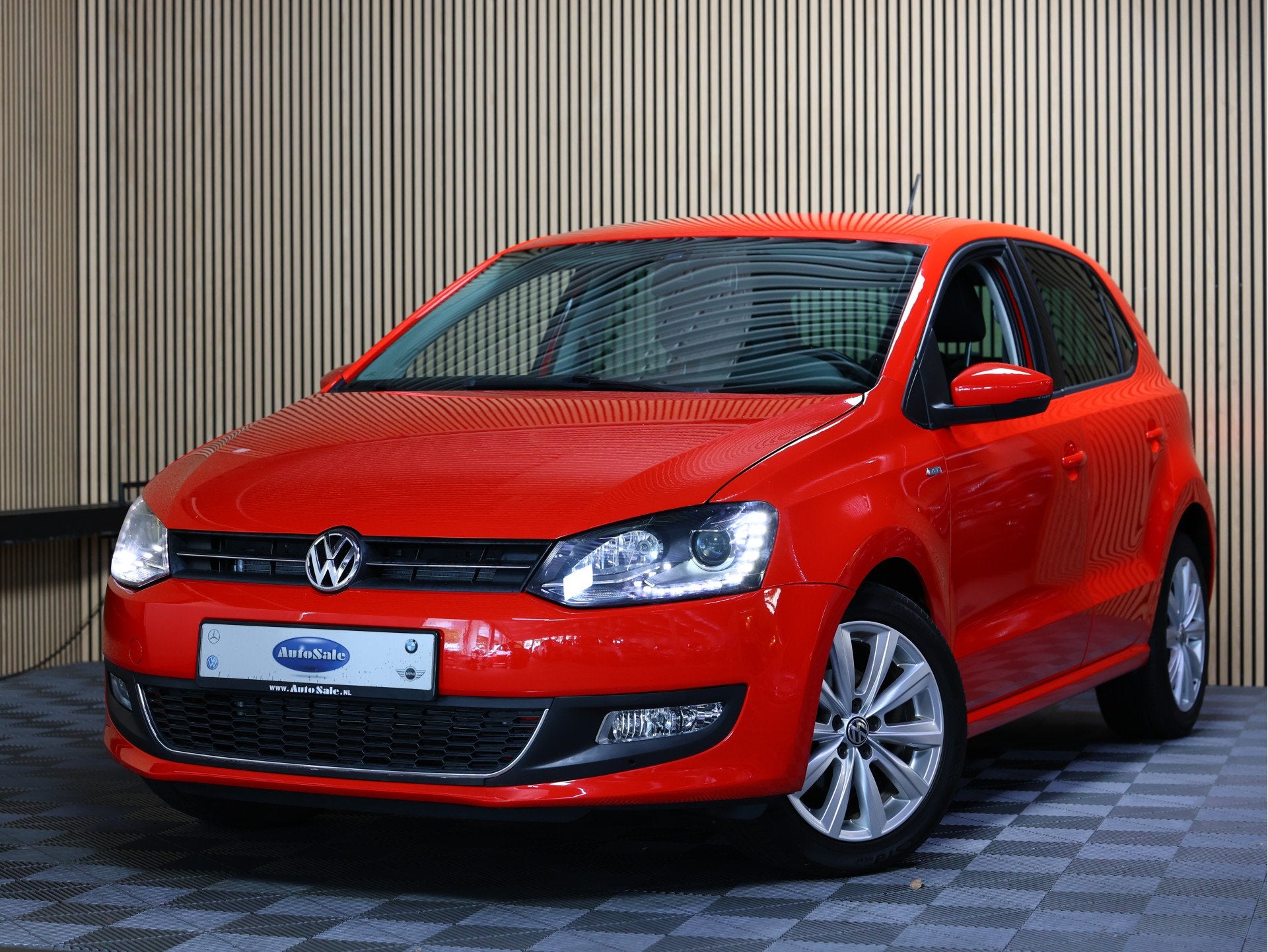 Volkswagen Polo AVM 1.2 TSI Highline DSG CLIMA STOELVERWARMI, Auto's, Euro 5, Stof, 4 cilinders, Bedrijf