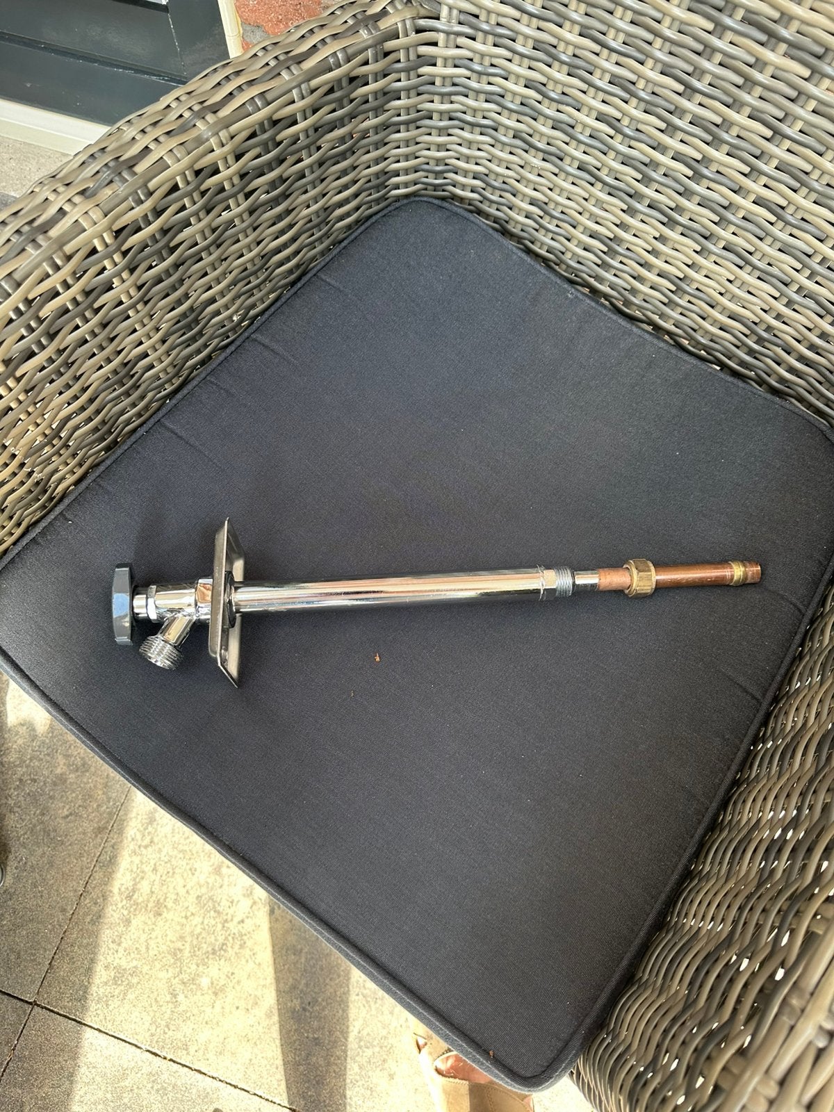 Bonfix vorstvrije buitenkraan   Muurdikte 30 cm, Ophalen, Zo goed als nieuw