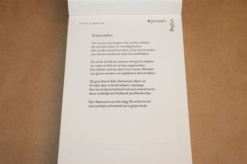 Dagkalender van de Poëzie 2010 — Meulenhoff, Ophalen of Verzenden, Gelezen