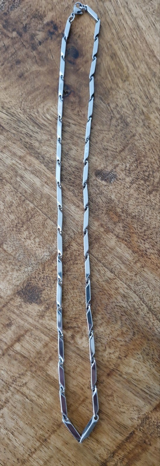 Exclusieve ketting  - 55cm 5mm., Ophalen of Verzenden, Nieuw, Zilver