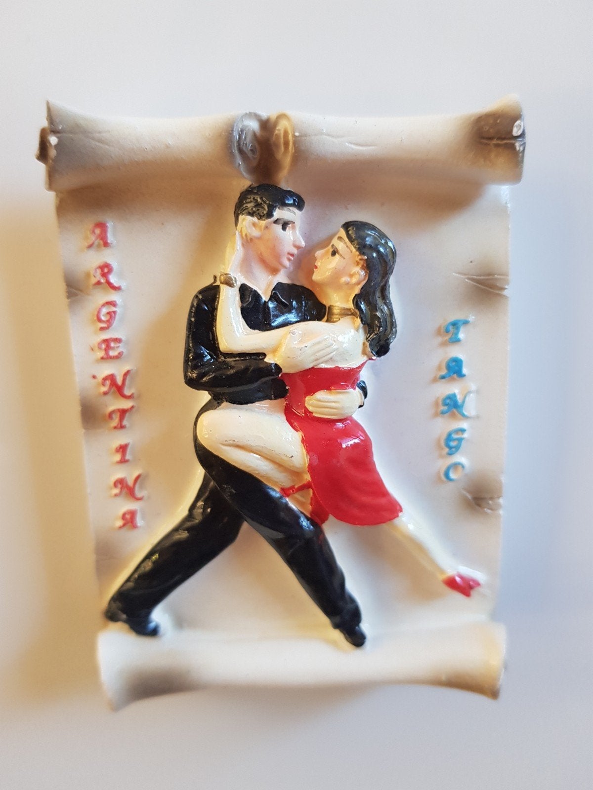 Prachtige Argentijnse Tango Koelkastmagneet / Souvenir, Ophalen of Verzenden, Zo goed als nieuw