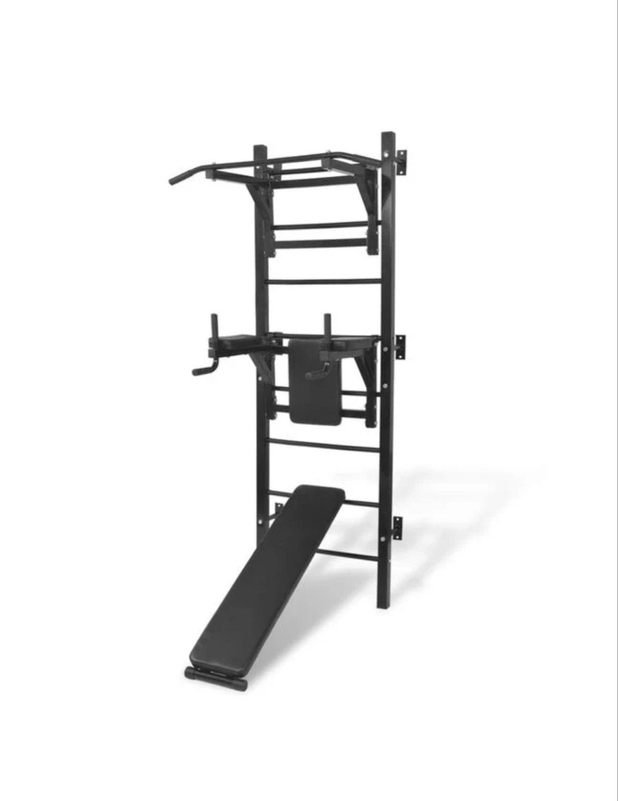 vidaXL Krachtstation met Dip-station, Pull-up stang en Sit-u, Ophalen of Verzenden, Nieuw, Armen, Overige typen